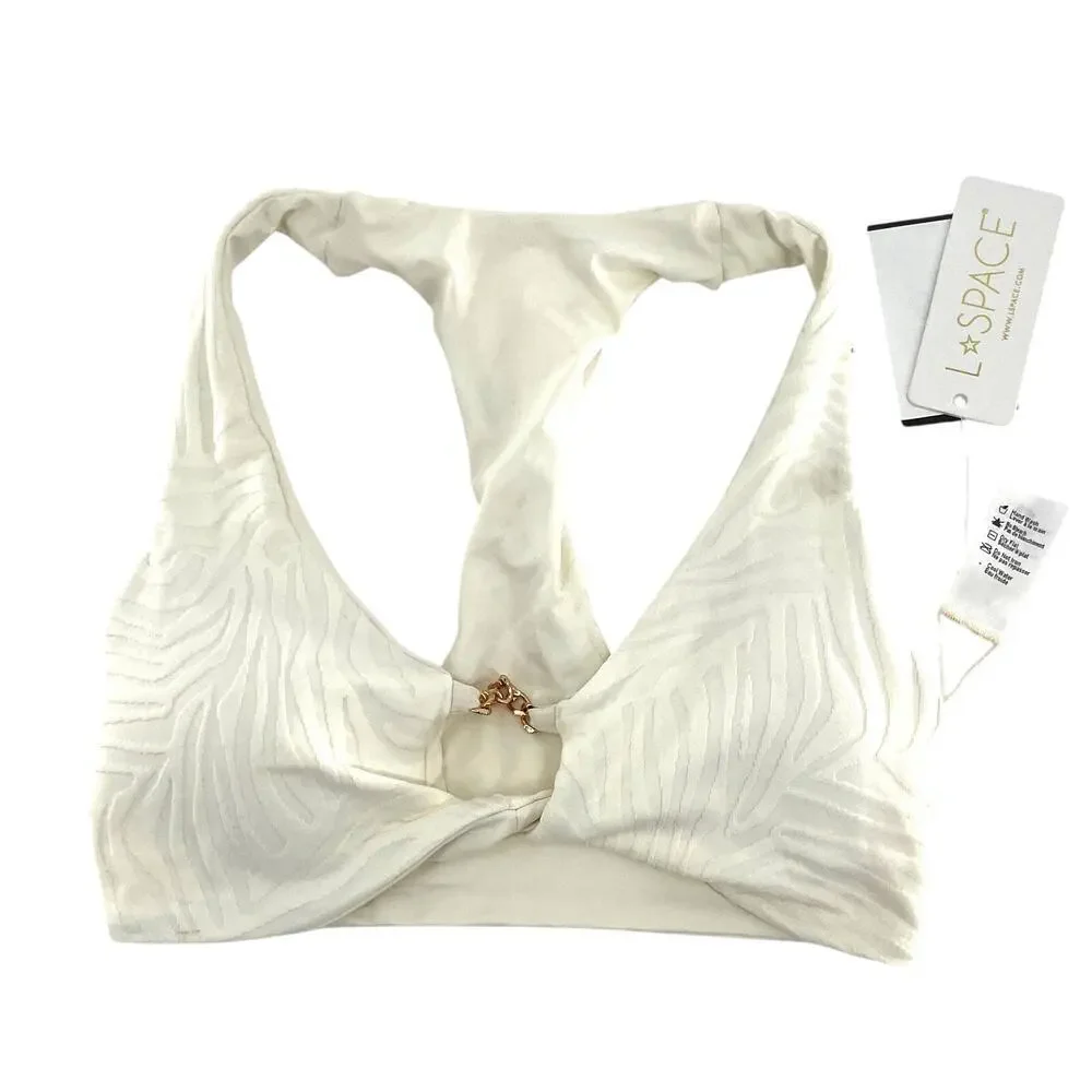 L*Space Jaylo Keyhole Bikini Top S
